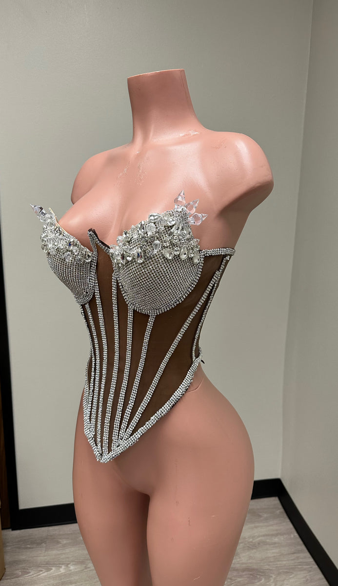 The Rhinestone Collection – The Cup Corset