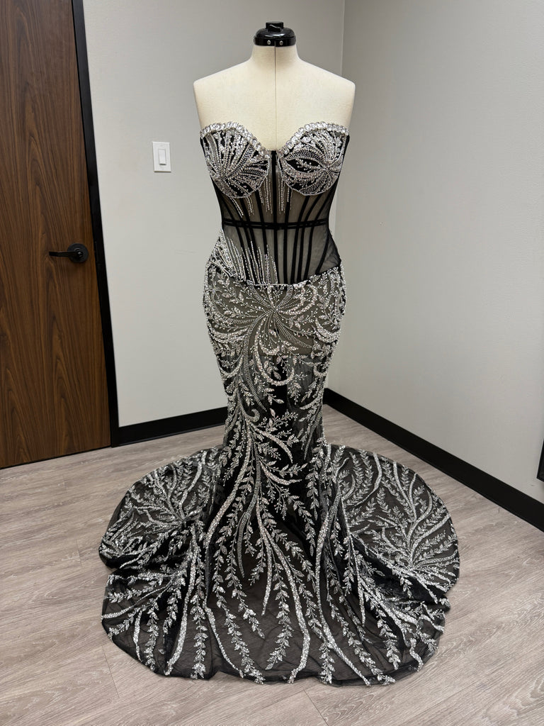 ken white prom dresses Sasha Mermaid Gown  Ken White Collection LLC