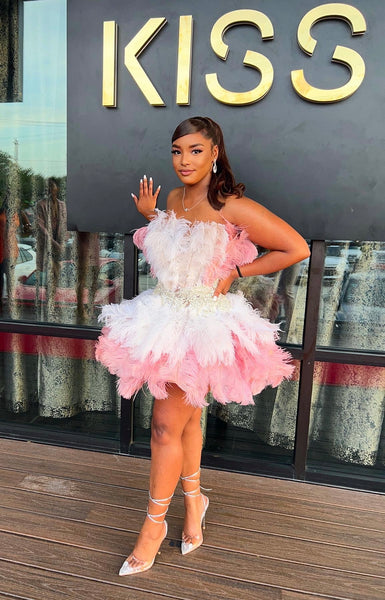 Feather Corset Tutu Dress – Ken White Collection LLC